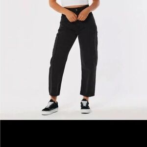Hollister high rise barrel jean